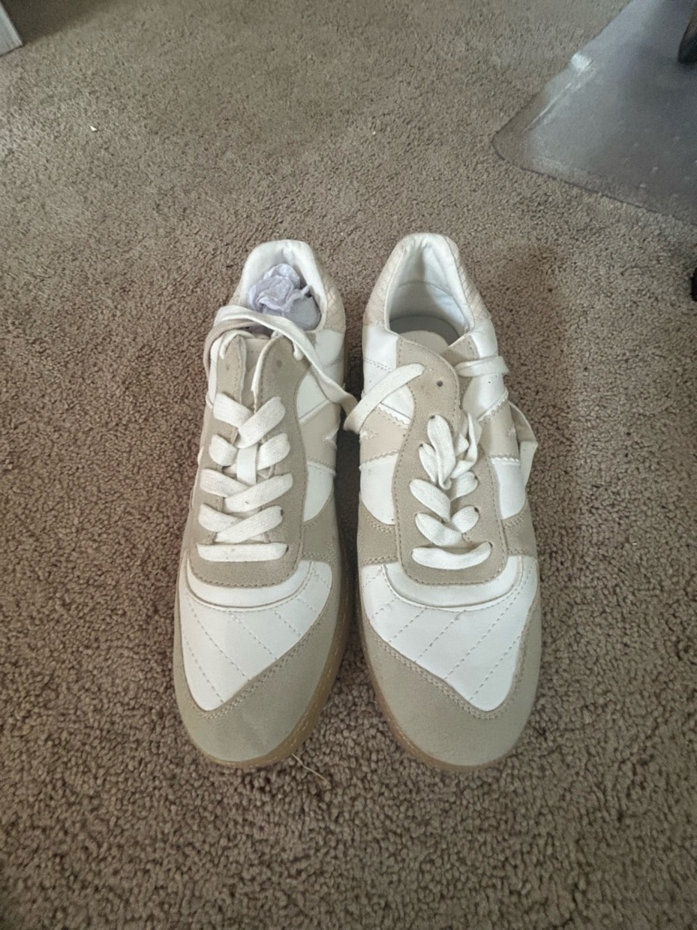 Women's MIA casual sneaker; white/cream; size 8 NWOT - Picture 2 of 6